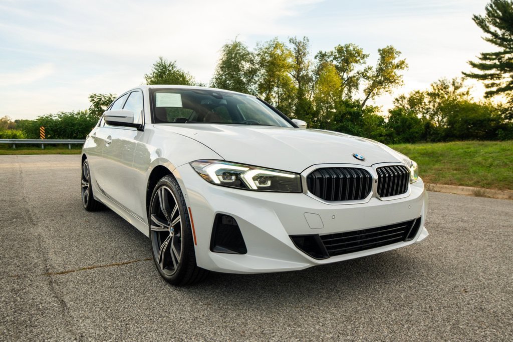 Certified Used 2023 Mineral White Metallic BMW 330i xDrive image 12