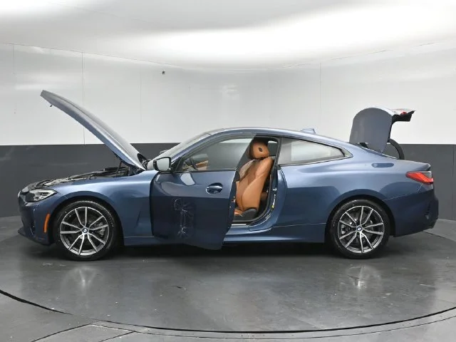 Certified Used 2021 Arctic Race Blue Metallic BMW 430i xDrive image 52