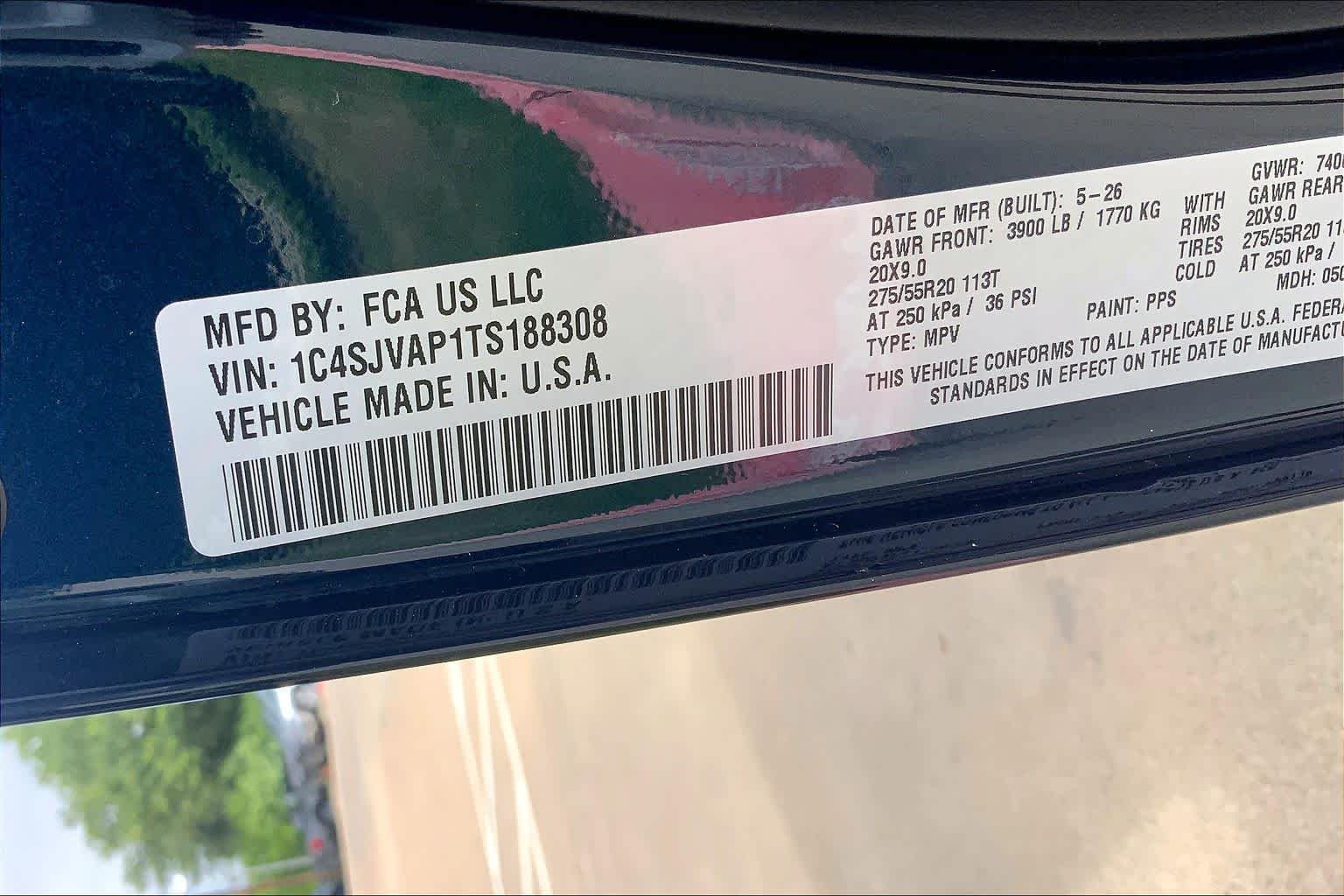 New 2026 Fathom Blue Pearlcoat Jeep Upland image 19