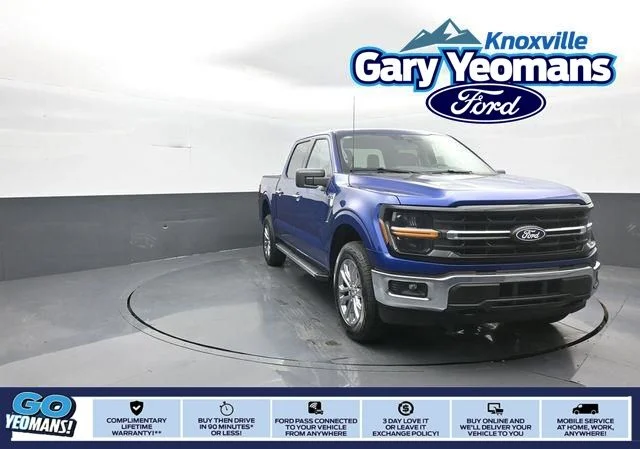 New 2026 Blue Ford XLT image 1