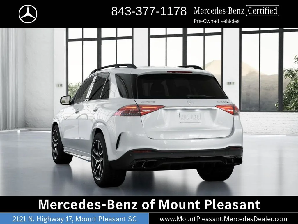 Certified Used 2025 MANUFAKTUR Moonlight White Metallic Mercedes-AMG GLE 63 S AMG® image 27