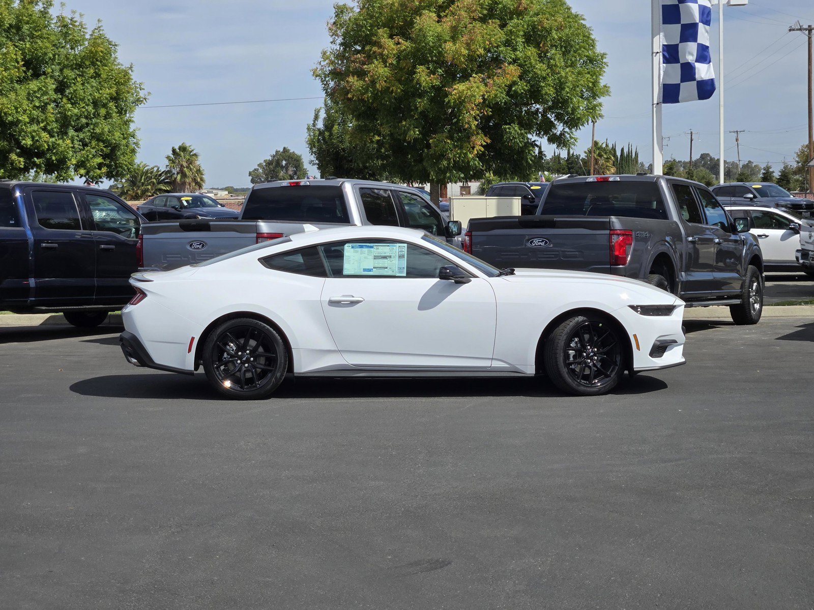 New 2026 Oxford White Ford EcoBoost® Premium Fastback image 3