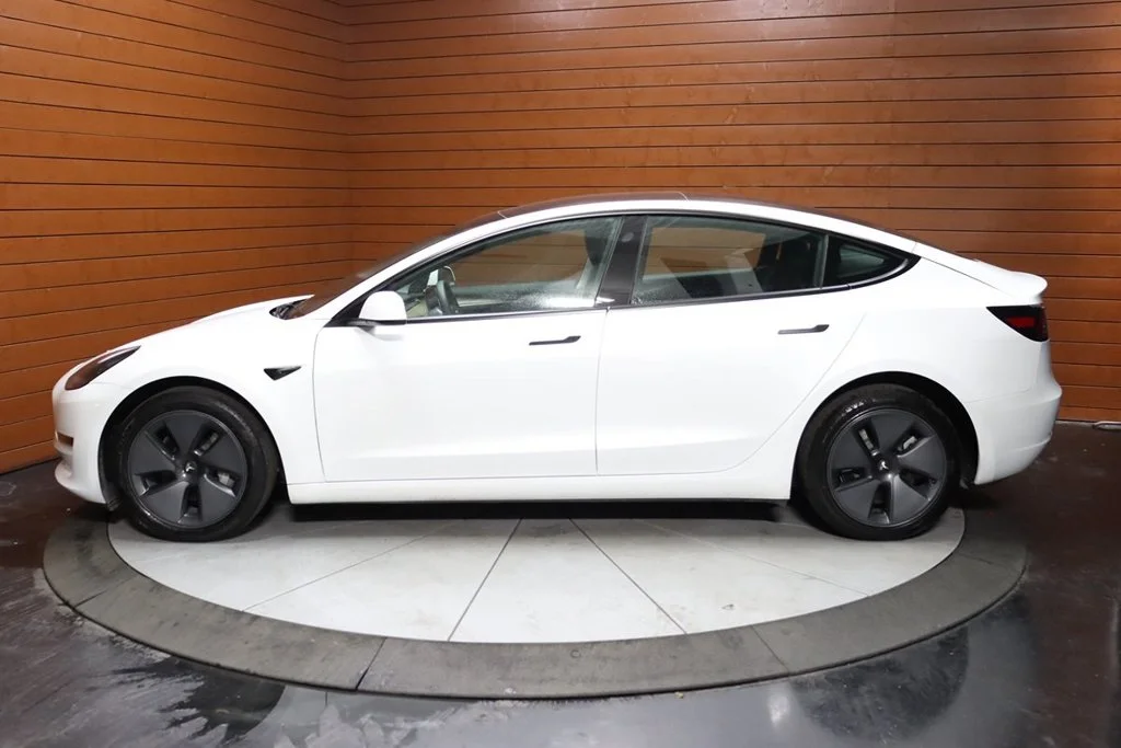 Used 2023 Pearl White Multi-Coat Tesla Base image 8