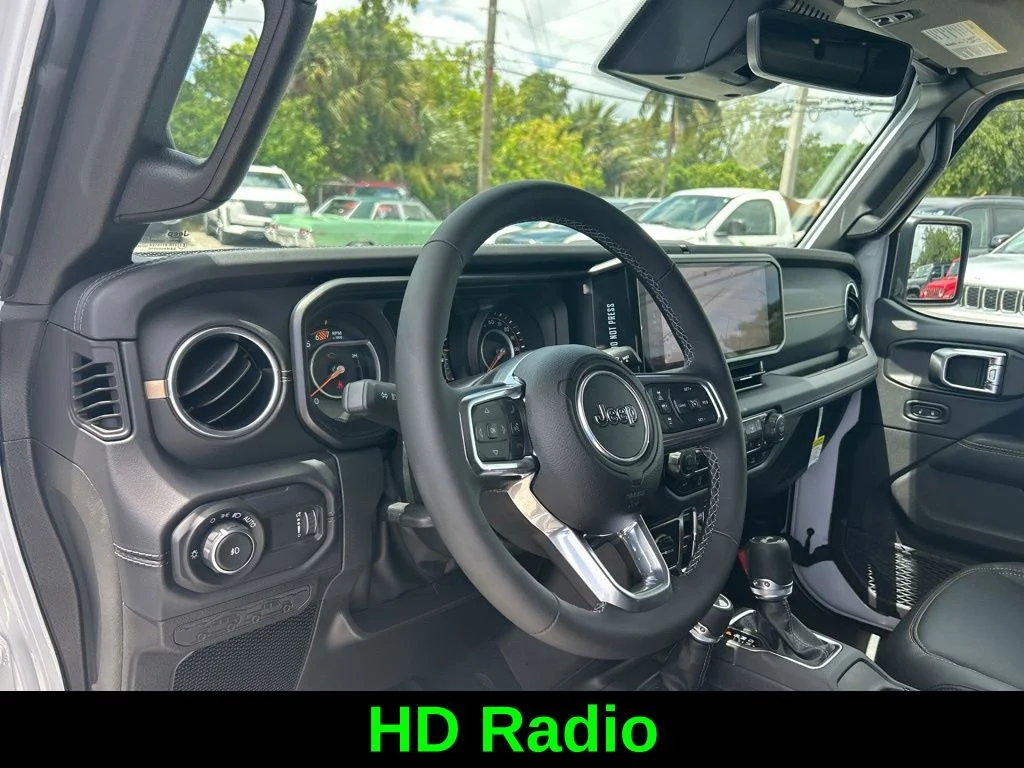 Certified Used 2025 White Jeep Sahara image 12