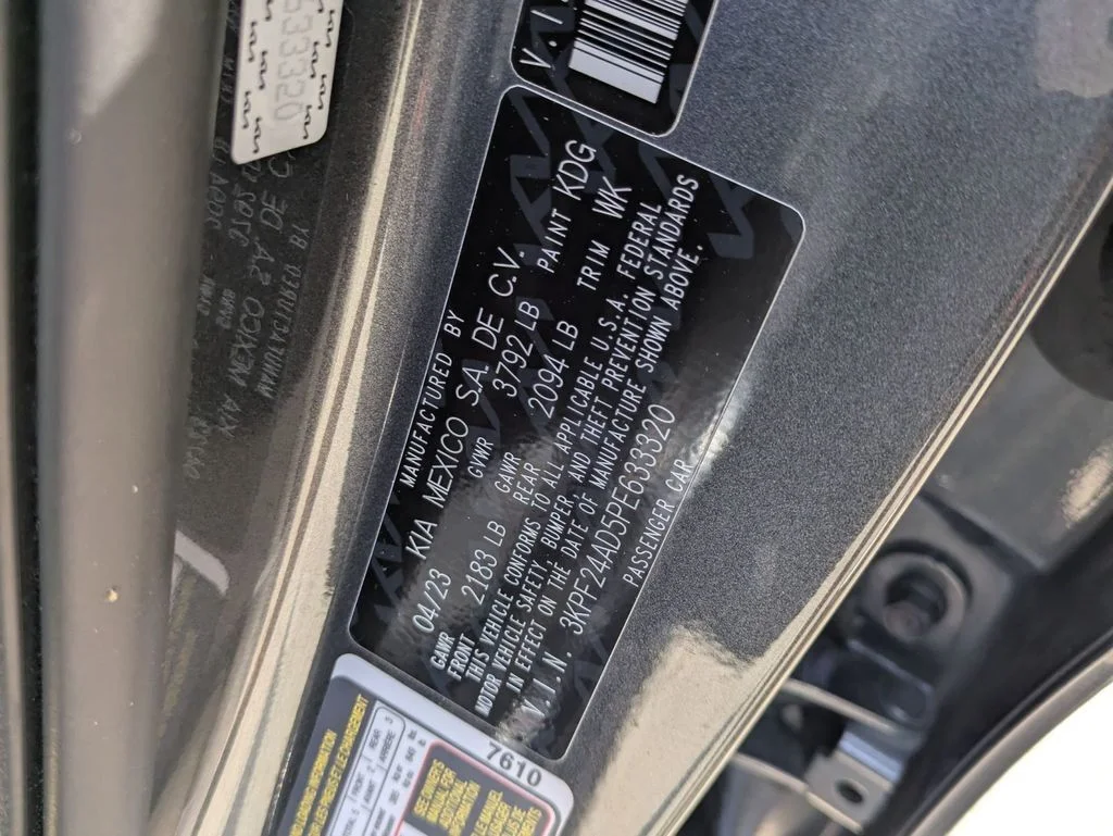 Used 2023 Gray Kia LXS image 29