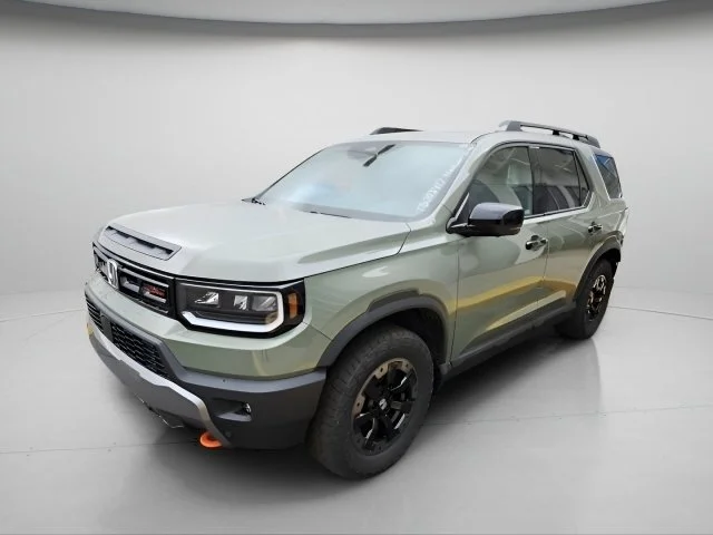 New 2026 Ash Green Metallic Honda TrailSport Elite image 3