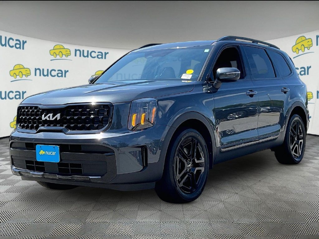 Used 2024 Gray Kia EX X-Line image 3