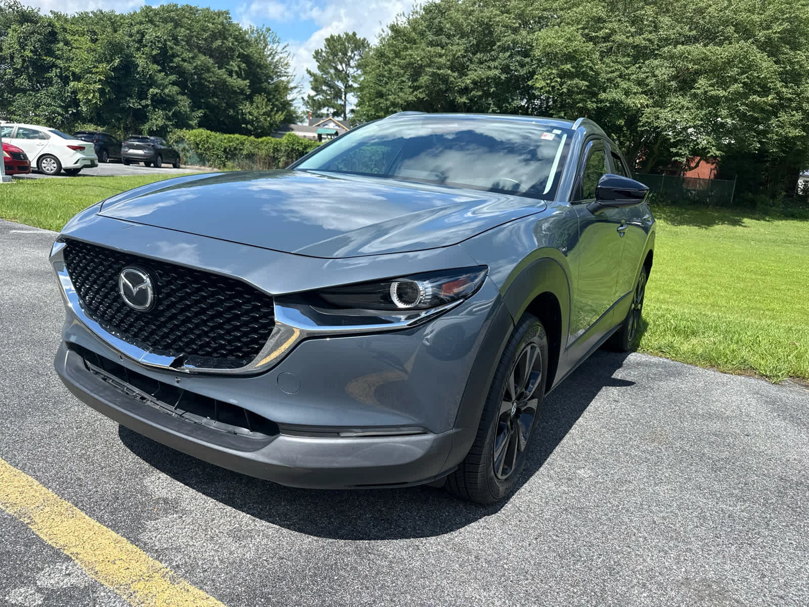 Certified Used 2022 Polymetal Gray Metallic Mazda 2.5 S Carbon Edition image 4
