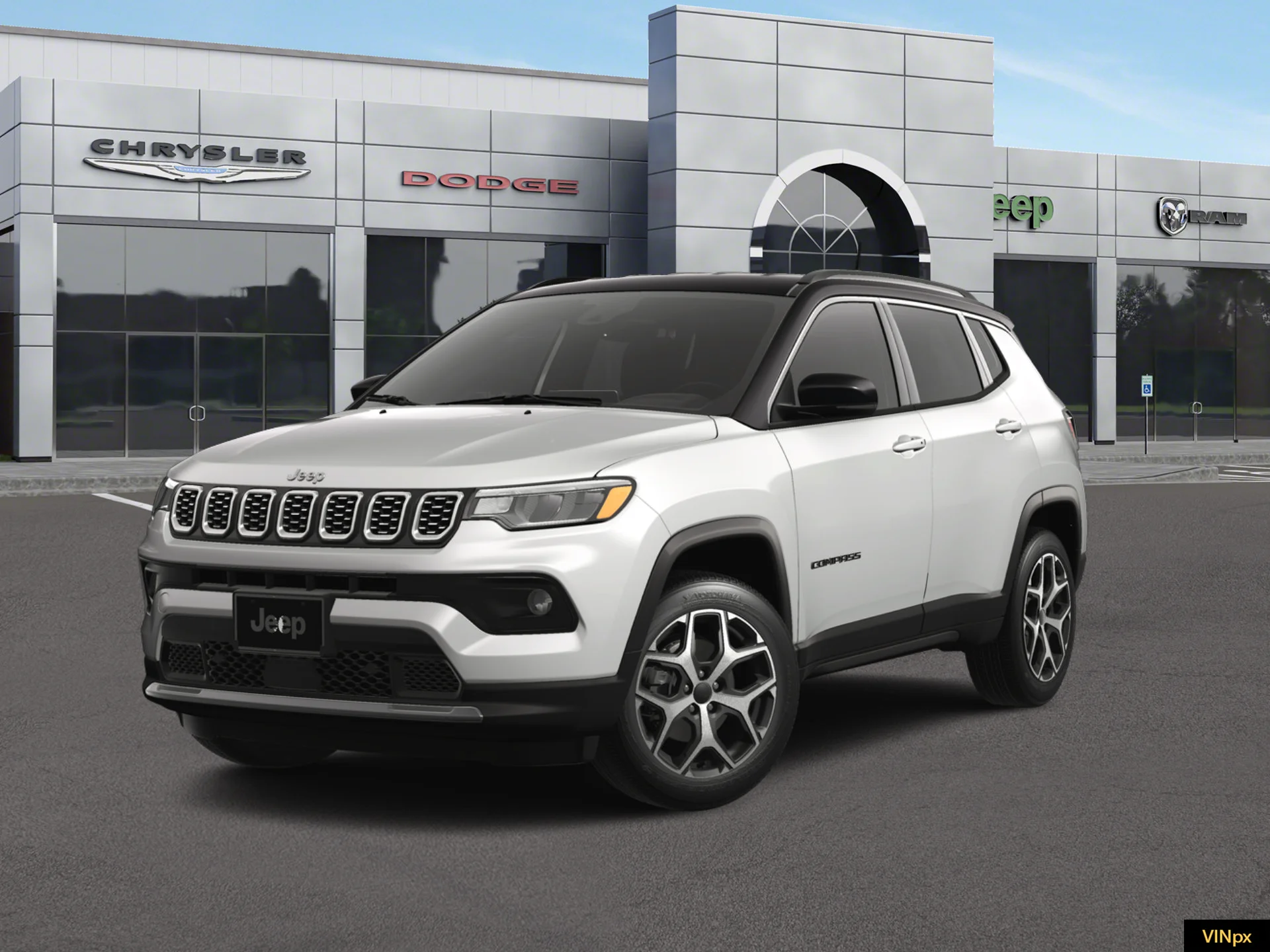 New 2026 Bright White Clearcoat Jeep Limited image 1
