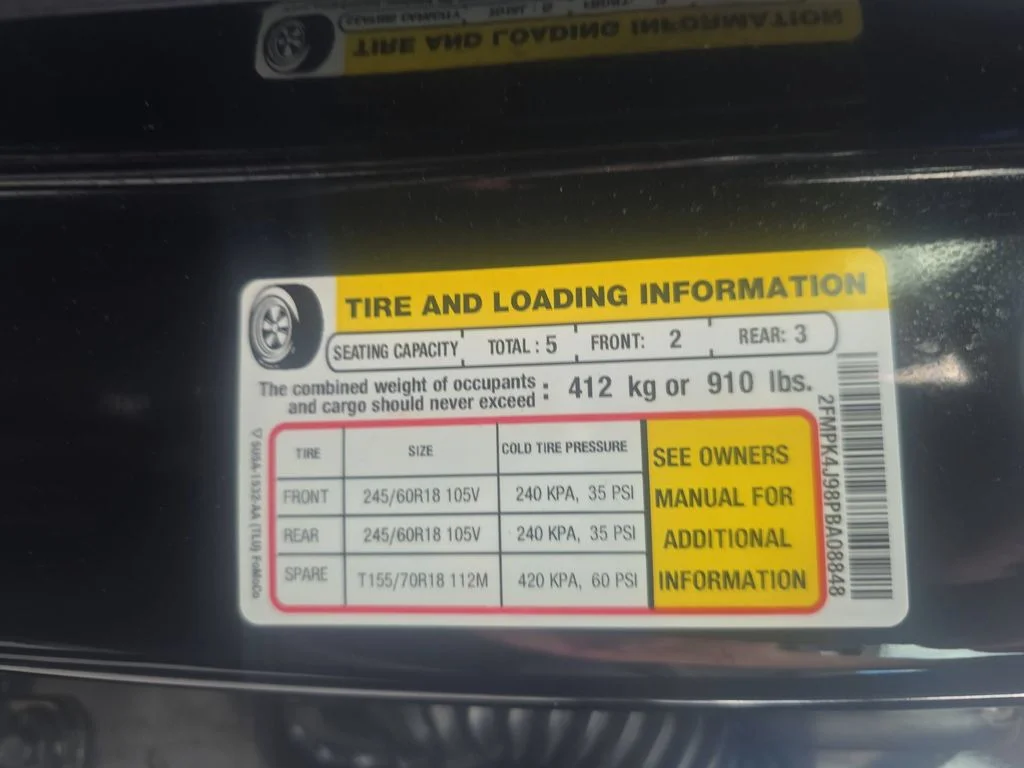 Used 2023 Black Metallic Ford SEL image 24