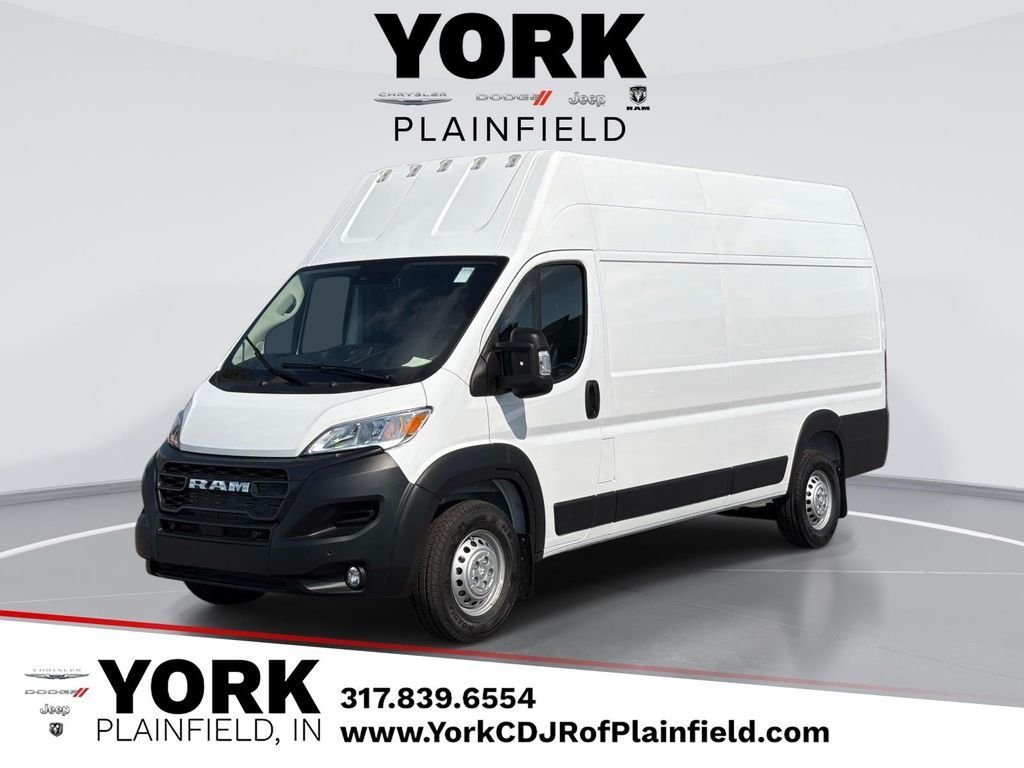 New 2026 Bright White Clearcoat RAM Super High Roof image 1