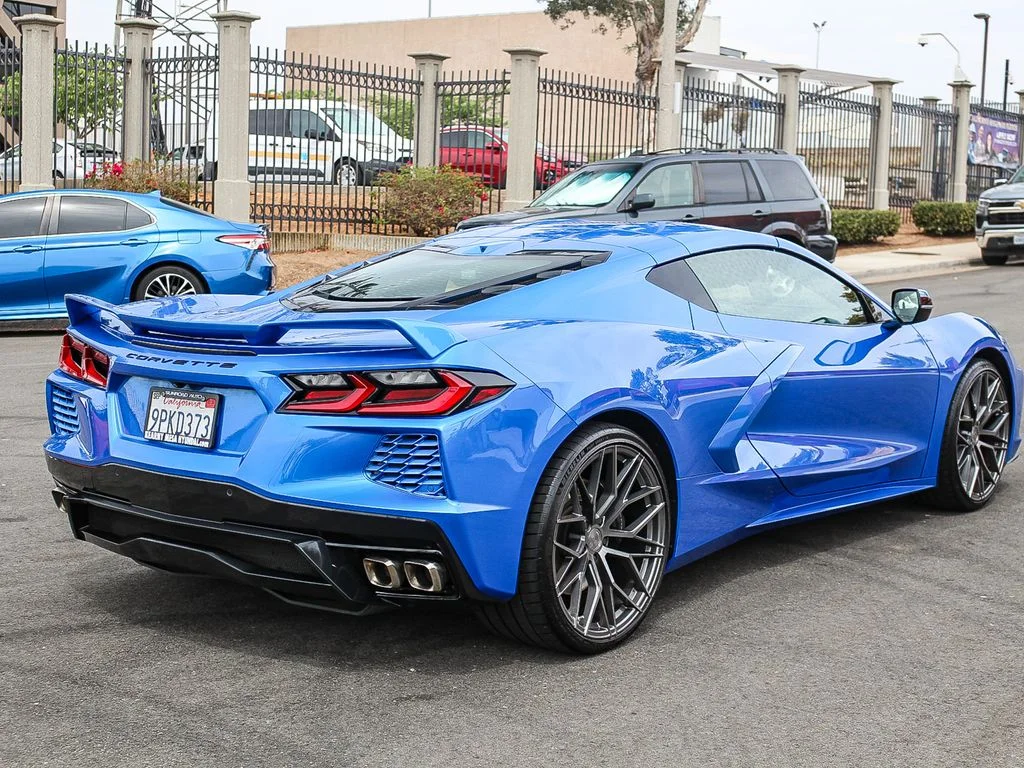 Used 2024 Blue Chevrolet Stingray image 9