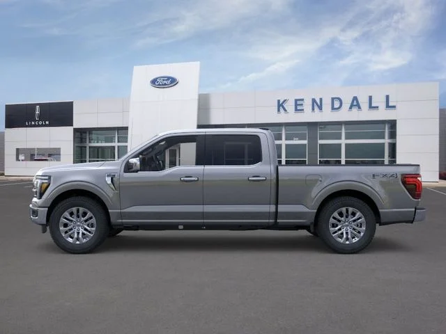 New 2026 Gray Metallic Ford Lariat image 3