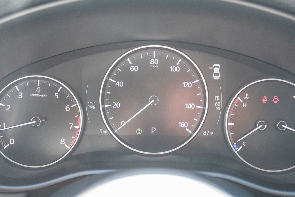 New 2026 Machine Gray Metallic Mazda Preferred AWD image 21