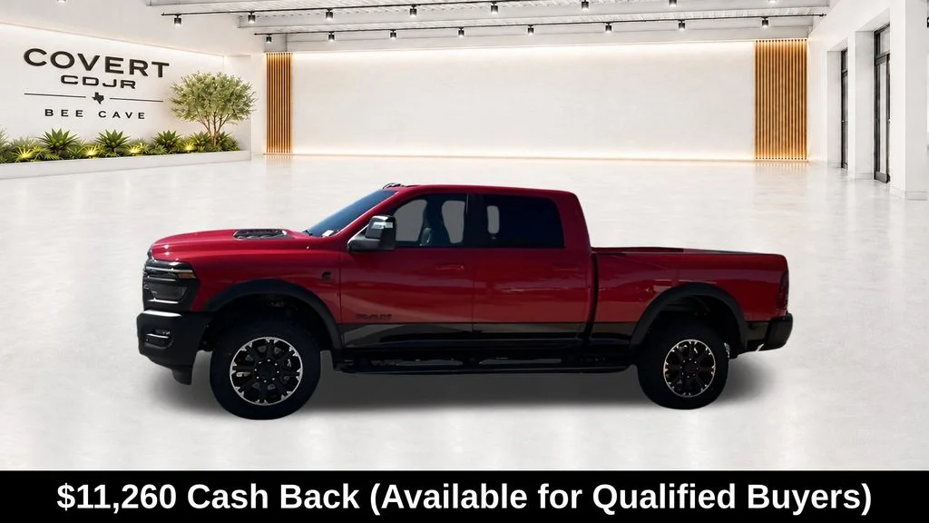 New 2026 Flame Red Clearcoat RAM Rebel image 5