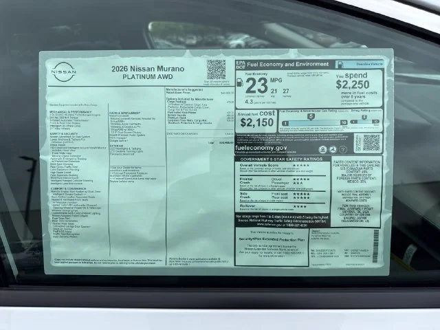 New 2026 Everest White Pearl Tricoat Nissan Platinum image 31