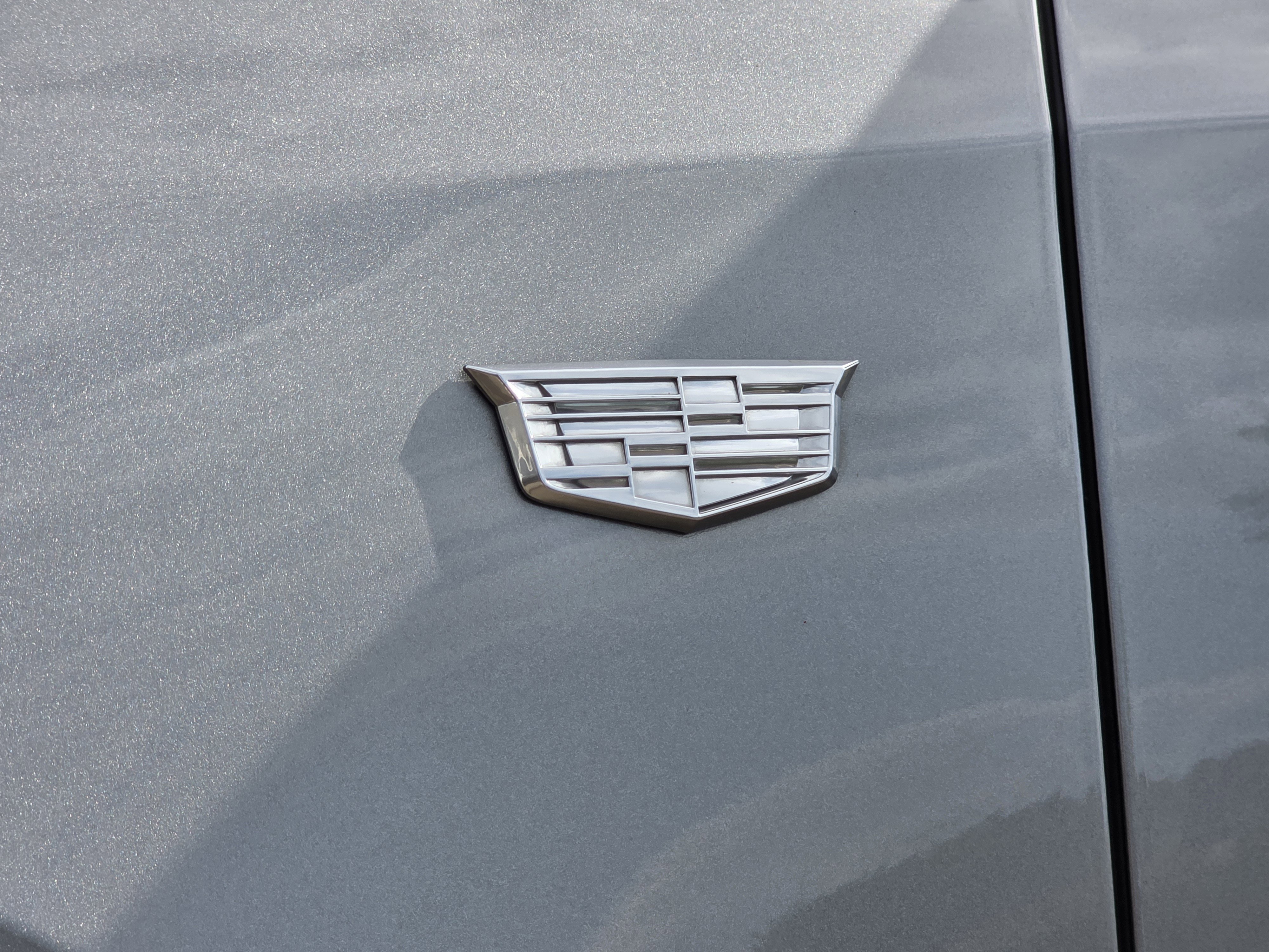 Used 2023 Argent Silver Metallic Cadillac AWD Luxury image 35
