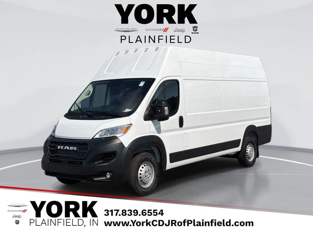 New 2026 Bright White Clearcoat RAM Super High Roof image 1