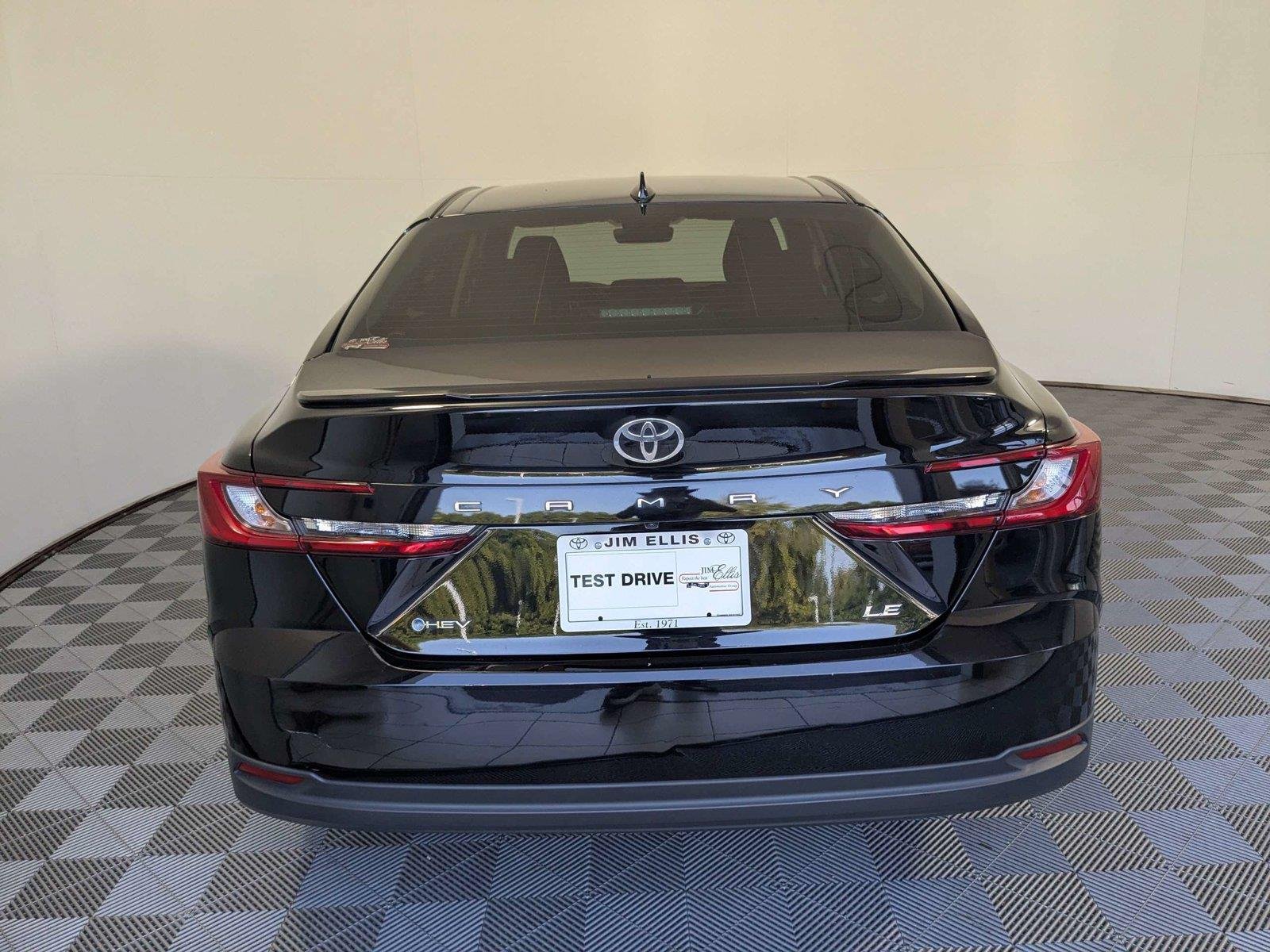 Used 2025 Midnight Black Metallic Toyota LE image 6