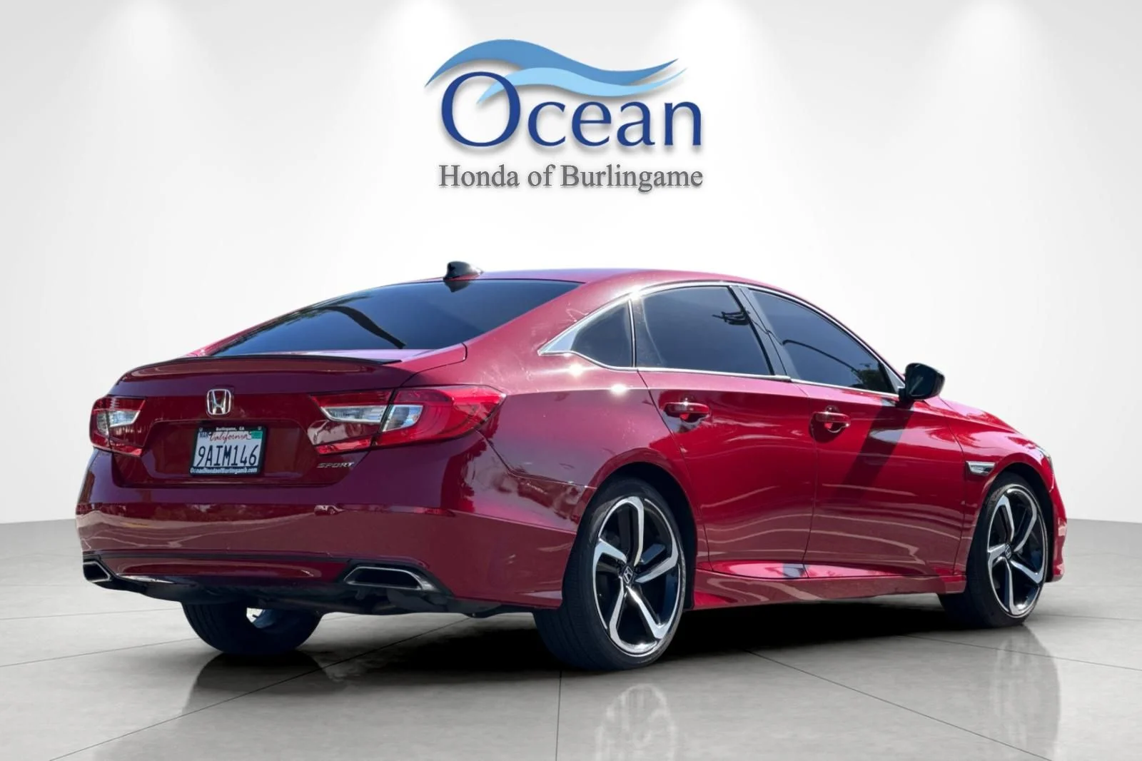 Certified Used 2022 San Marino Red Honda Sport image 4