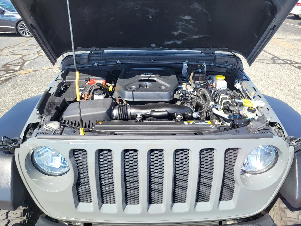 Used 2022 Sting-Gray Clearcoat Jeep Unlimited Sport image 26