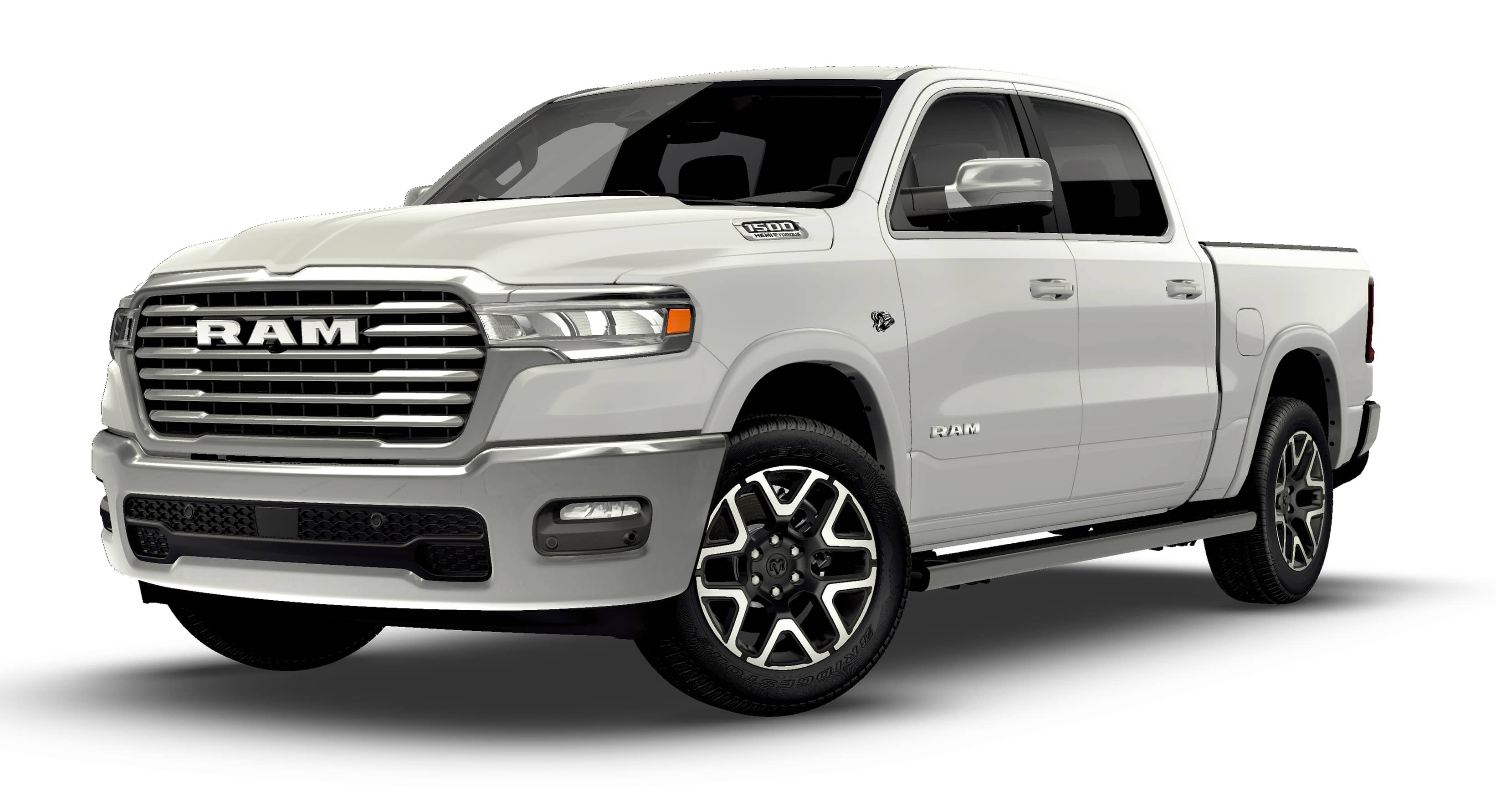 New 2026 Bright White Clear-Coat Exterior Paint RAM LARAMIE image 27