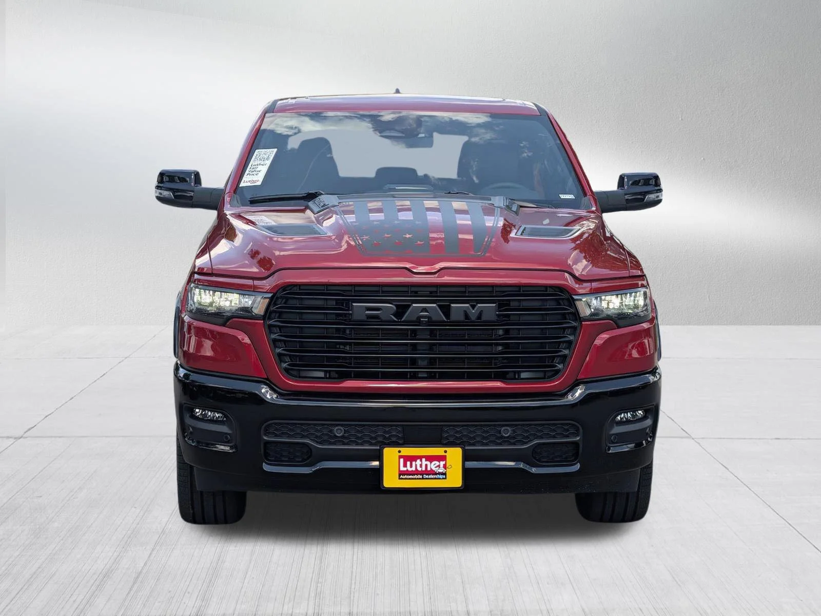 New 2026 Molten Red Pearl-Coat Exterior Paint RAM Laramie image 2