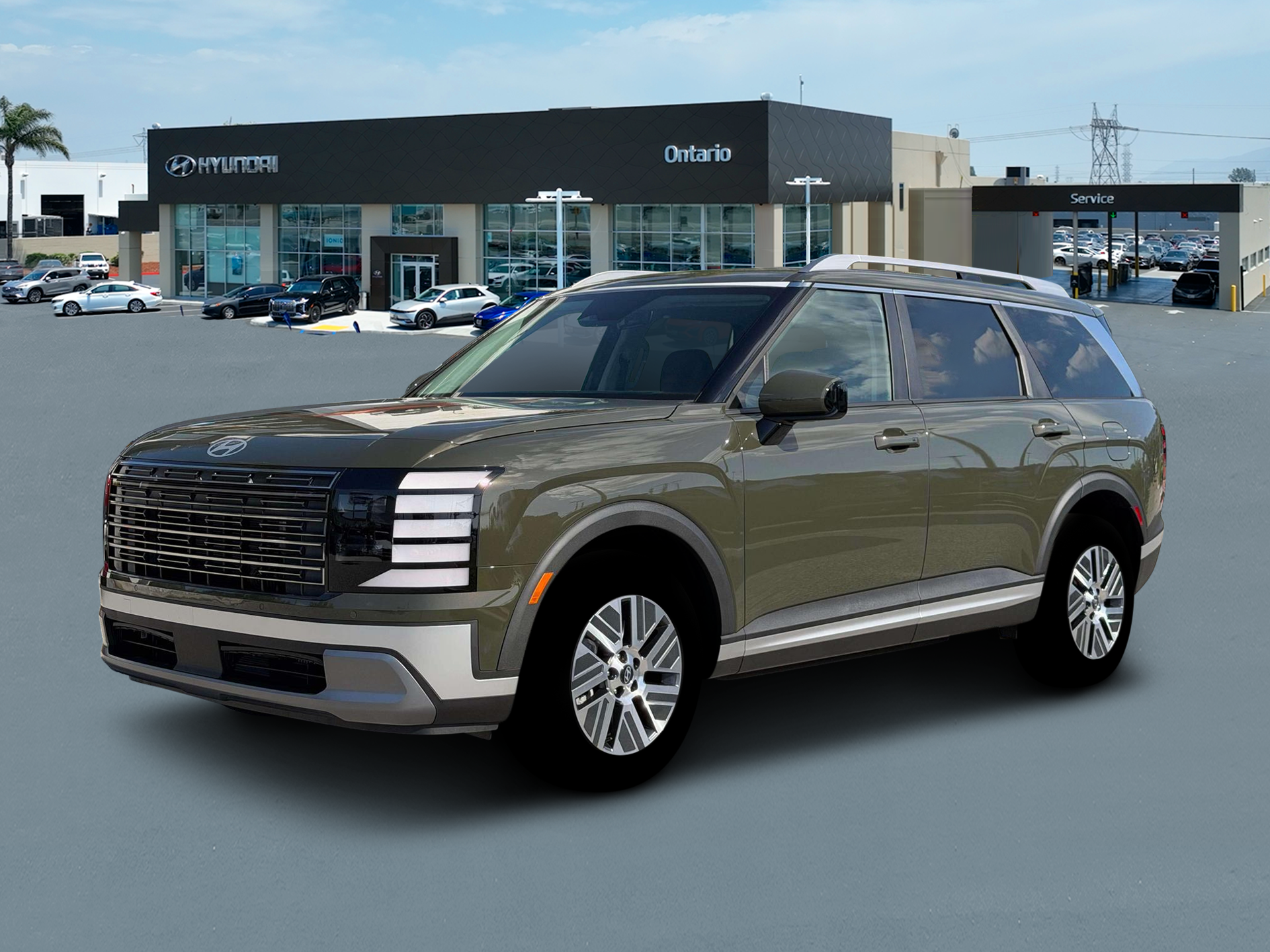 New 2026 Green Hyundai Blue SEL image 2