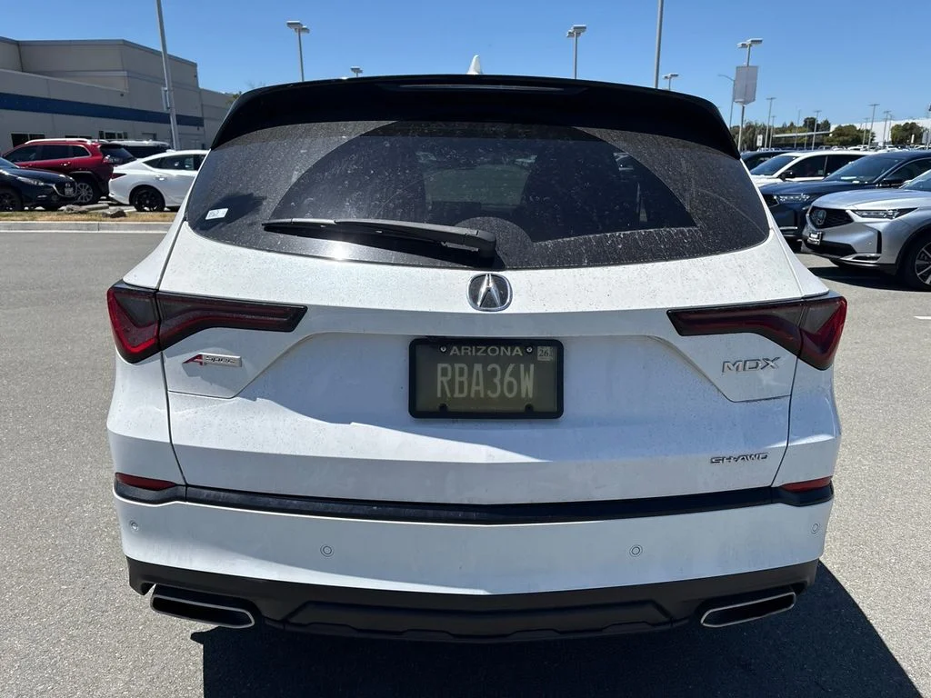 Used 2023 Platinum White Pearl Acura A-Spec image 5