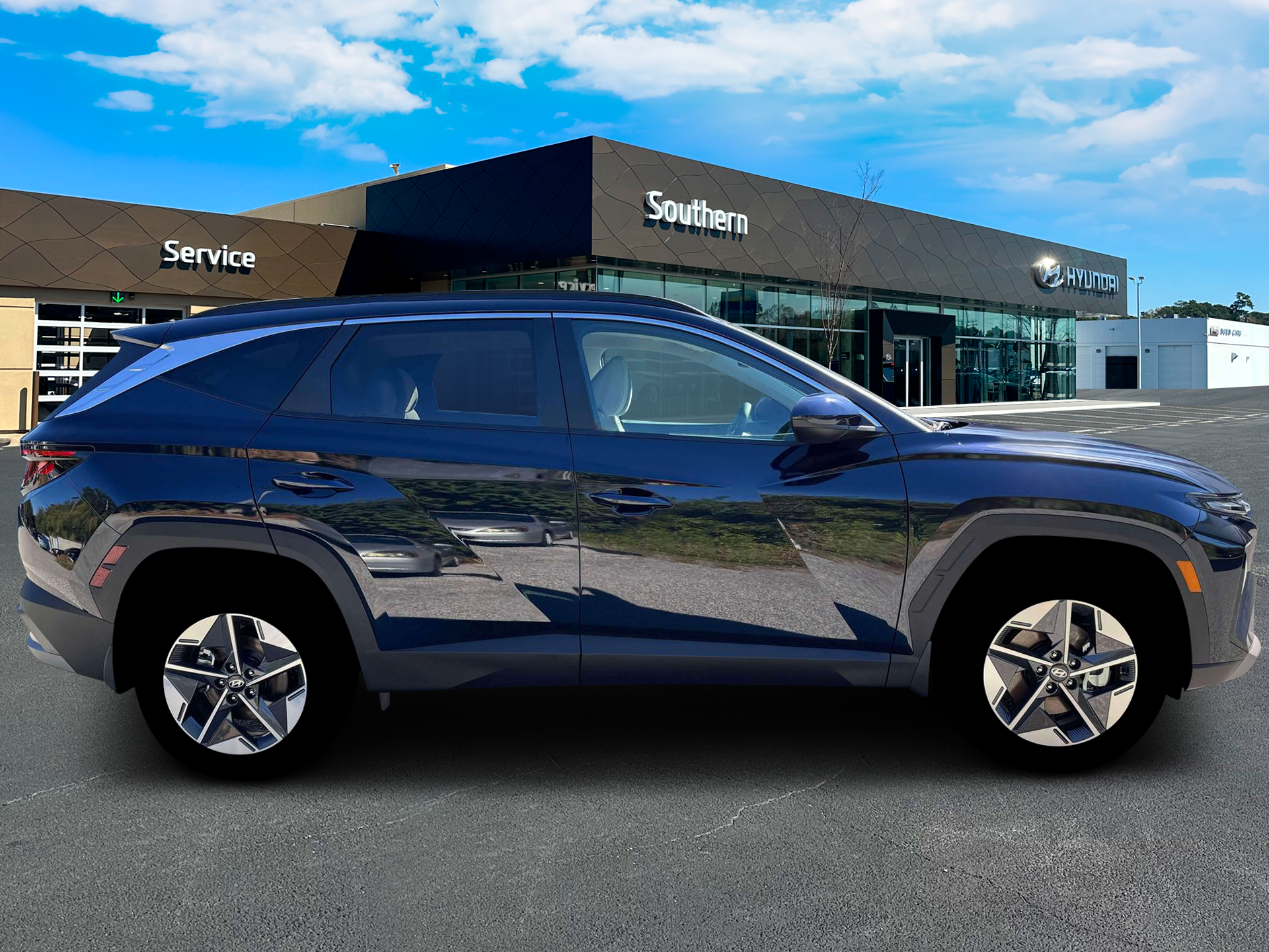 New 2026 Blue Hyundai SEL AWD image 9