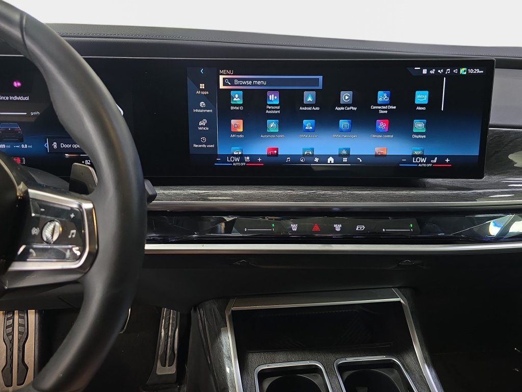 Certified Used 2023 Black Sapphire Metallic BMW 740i image 23
