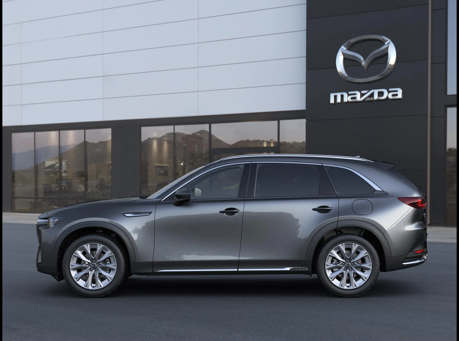 New 2026 Machine Gray Metallic Mazda 3.3 Turbo Premium Plus AWD image 3