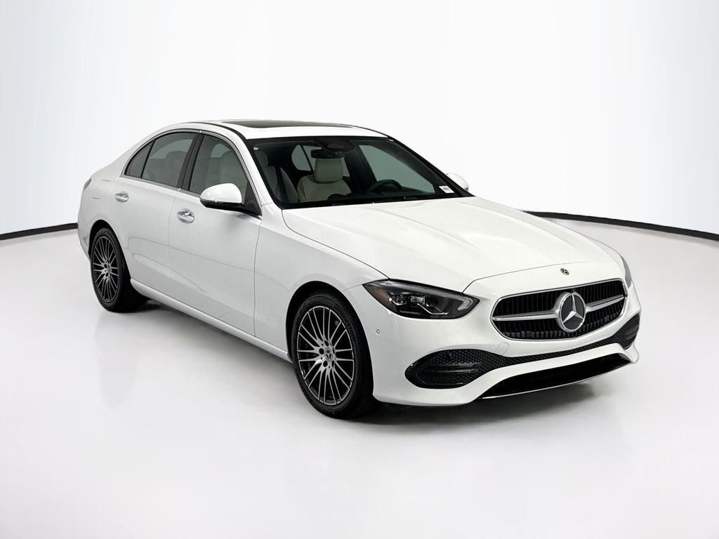New 2026 Polar White Mercedes-Benz C 300 image 3