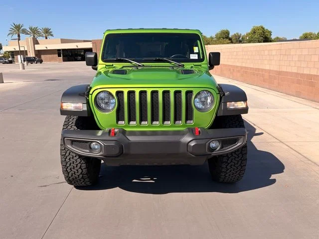 Used 2019 Green Jeep Unlimited Rubicon image 2