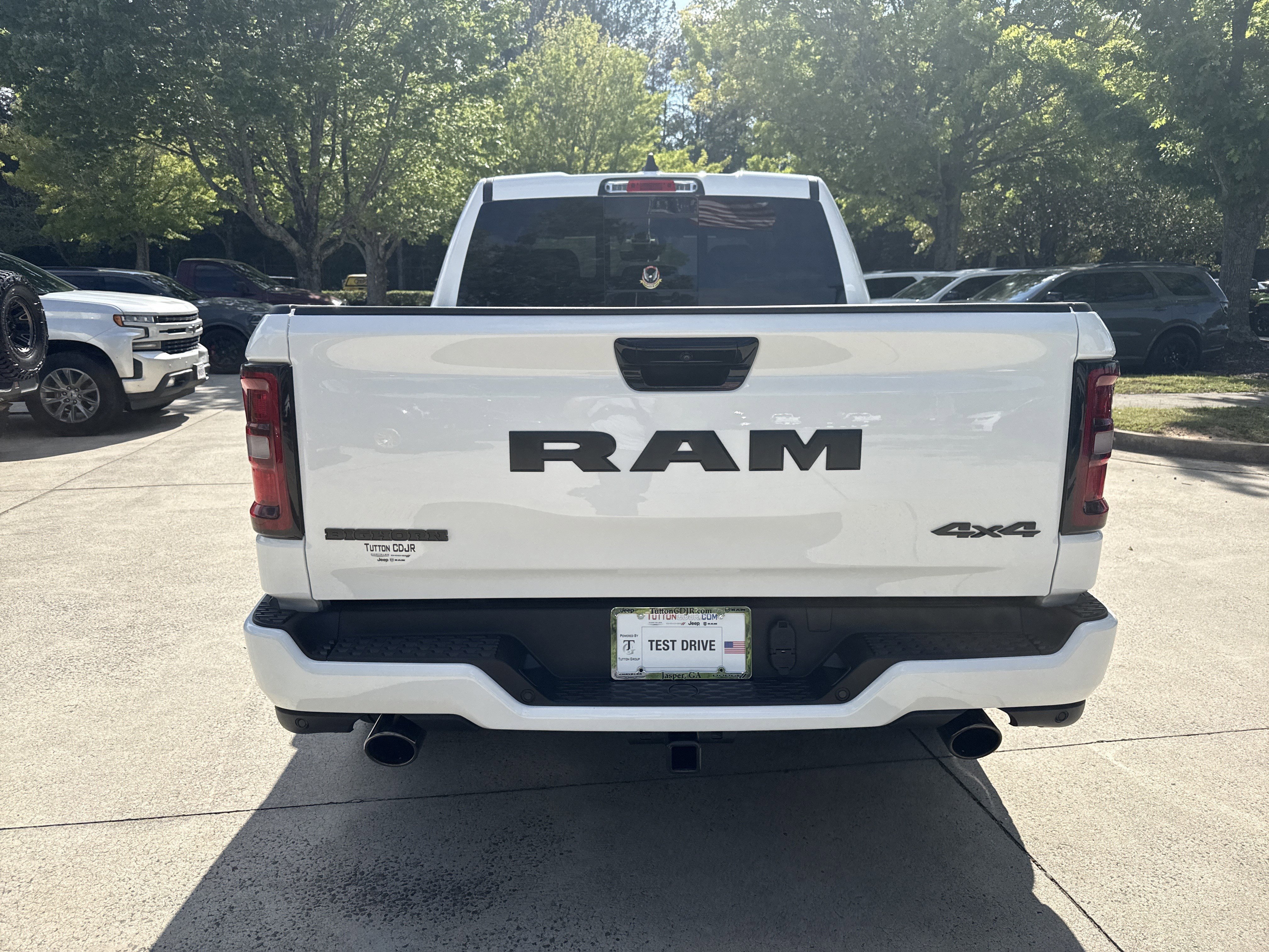 New 2026 Bright White Clearcoat RAM Big Horn image 6