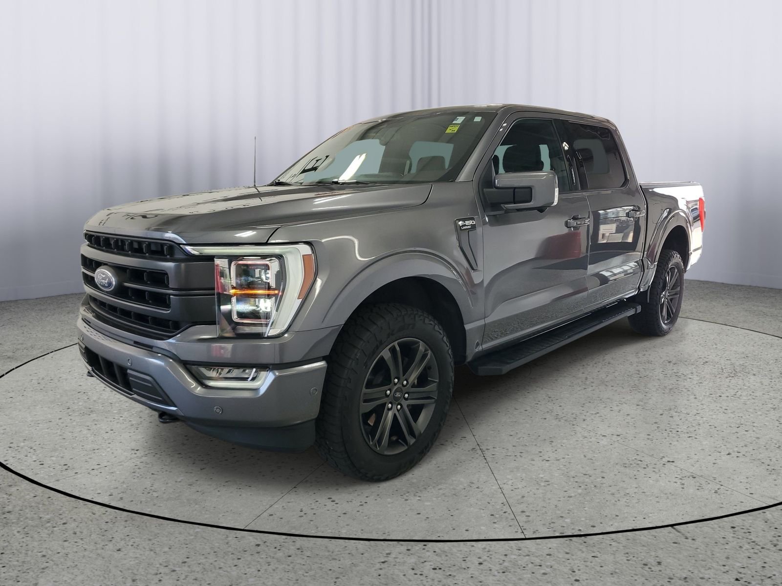 Certified Used 2021 Gray Ford Lariat image 2