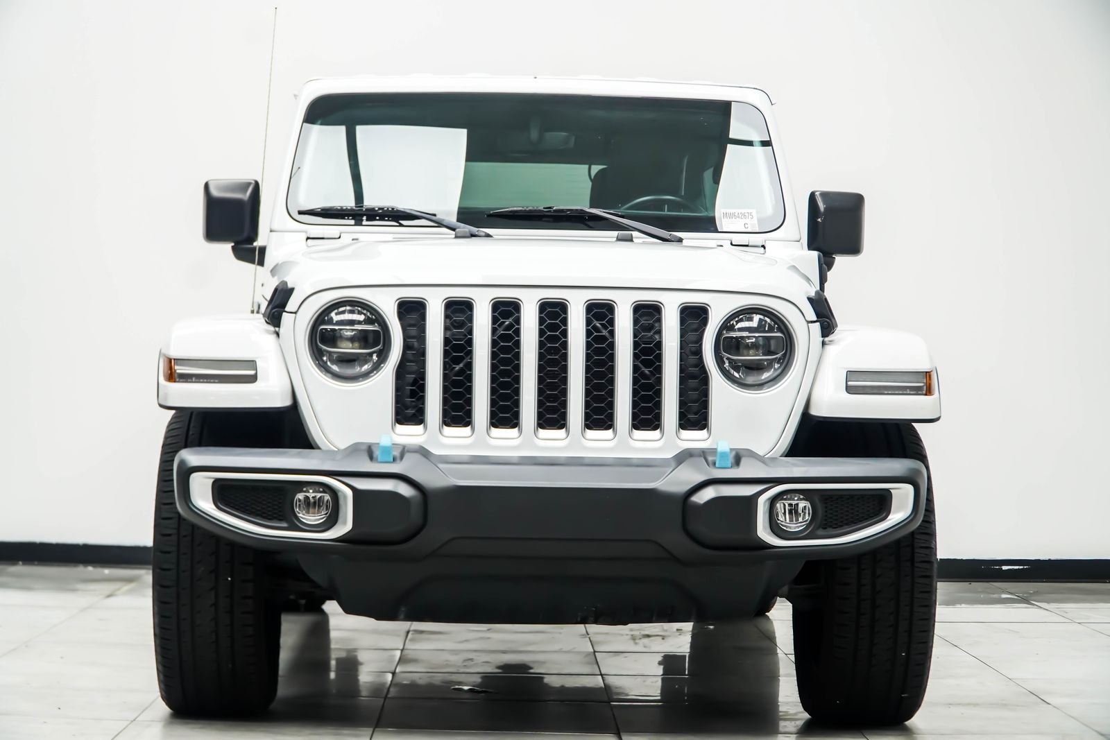 Used 2021 White Jeep Unlimited Sahara 4xe image 10