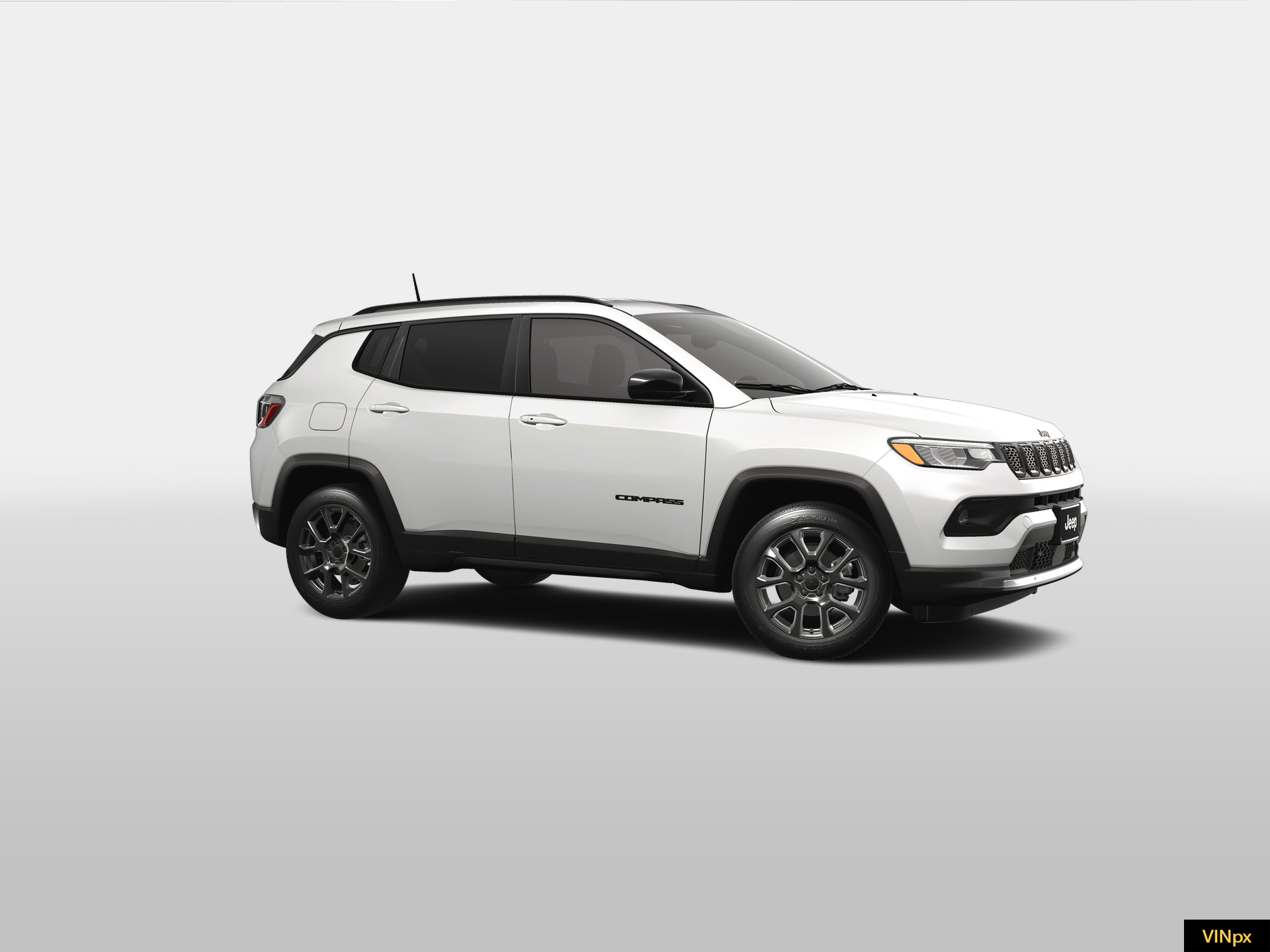 New 2026 Bright White Clear-Coat Exterior Paint Jeep Latitude image 10