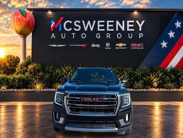 Used 2021 ONYX BLACK GMC SLT image 8