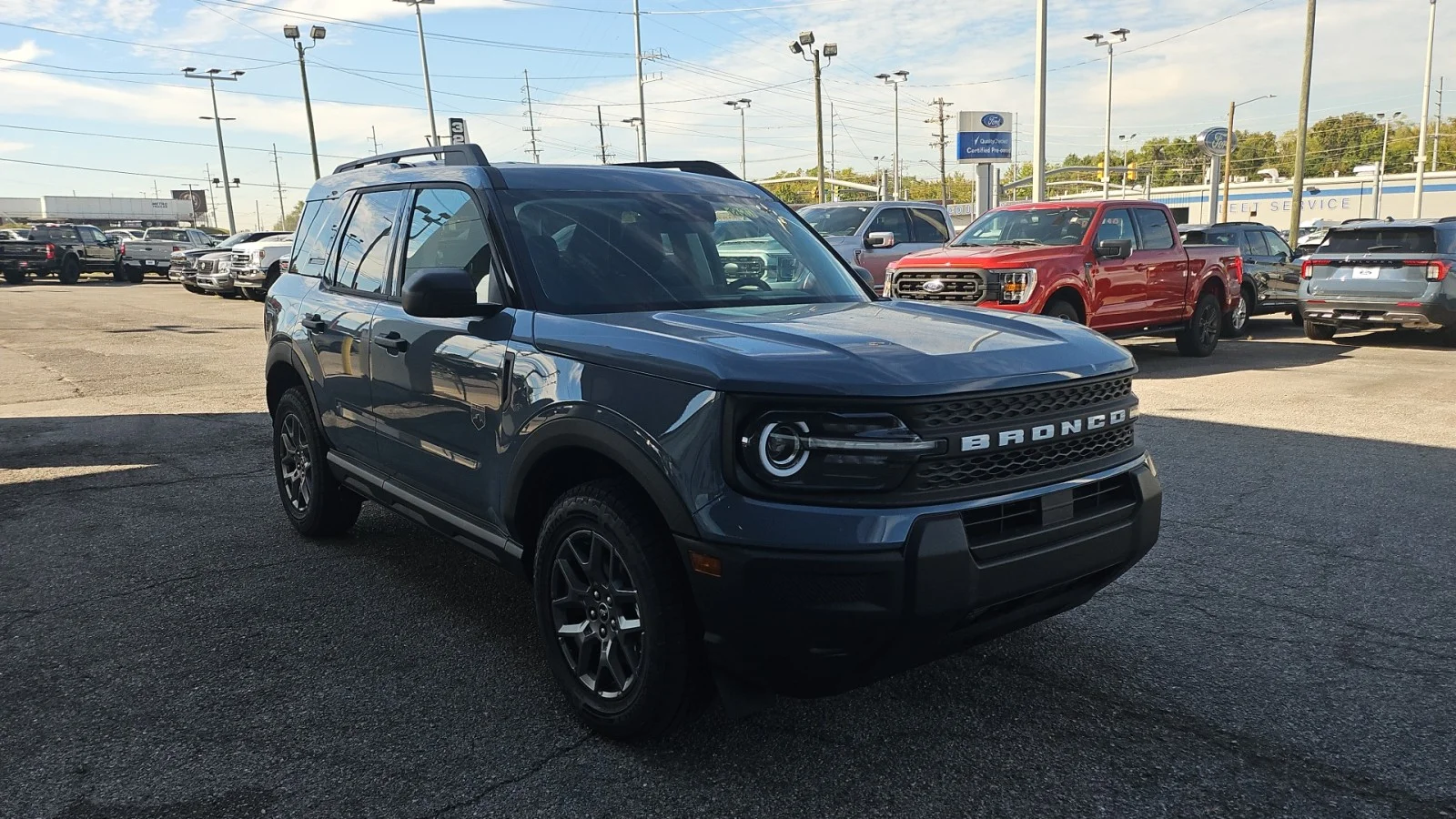 New 2026 Azure Gray Metallic Tri-Coat Ford Big Bend 4WD image 7