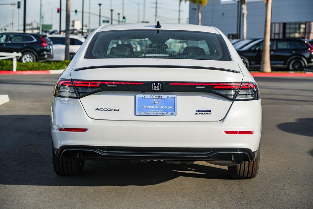 New 2026 Platinum White Pearl Honda Sport-L image 8