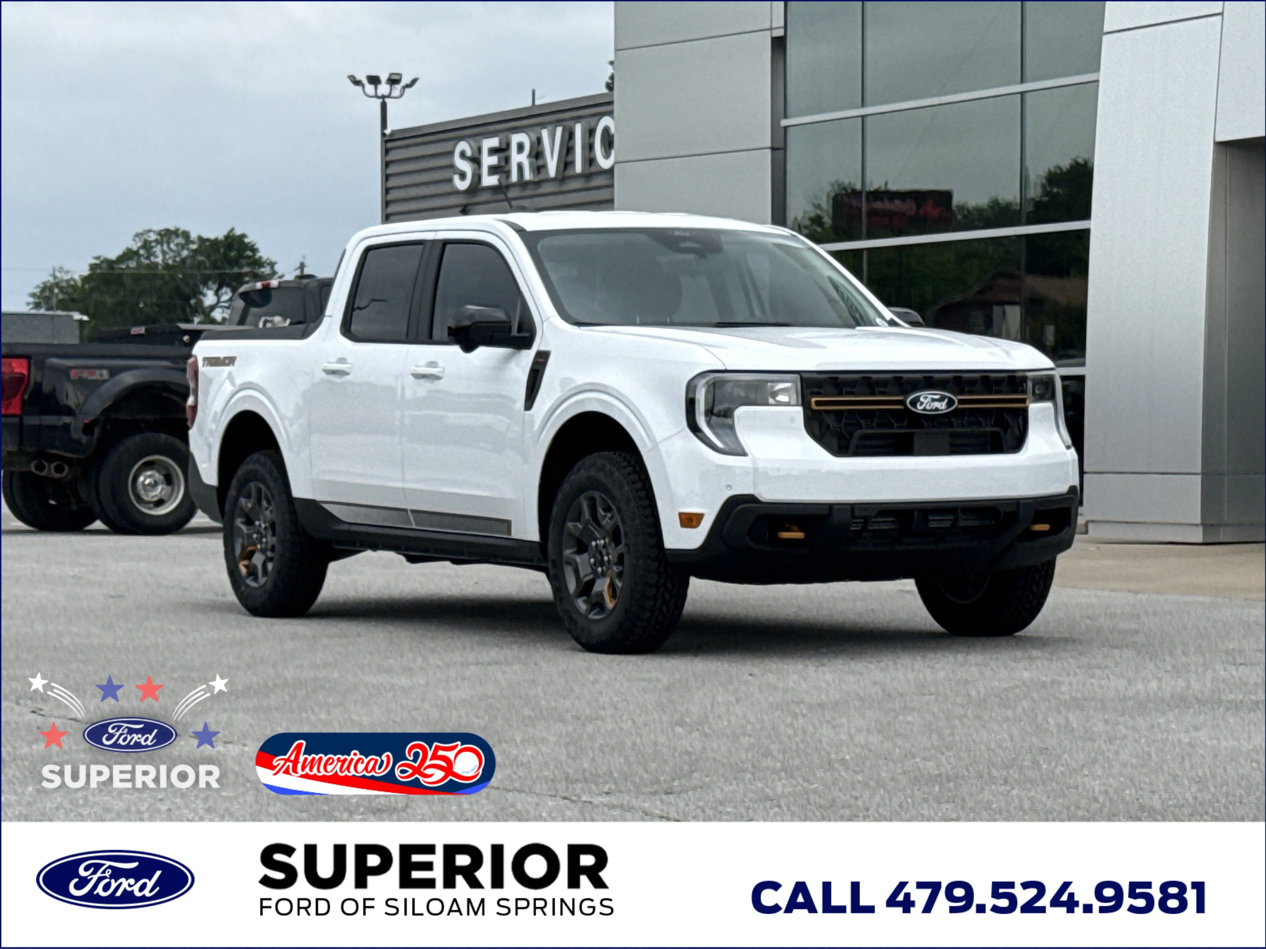 New 2026 Oxford White Ford Tremor AWD image 1