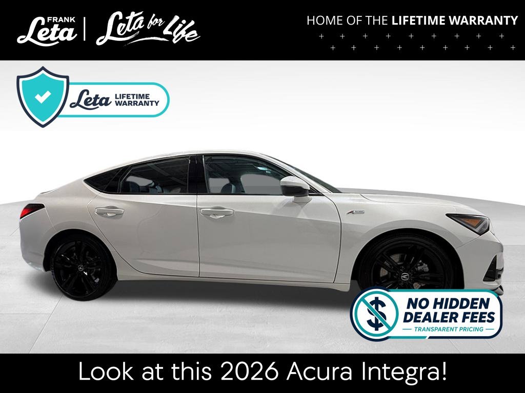 New 2026 Platinum White Pearl Acura w/A-Spec Technology Package image 7