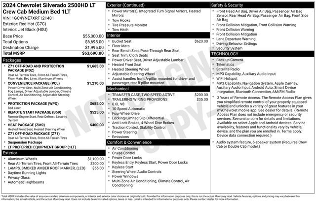 Used 2024 Red Chevrolet LT image 30