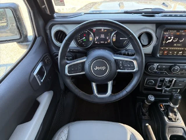 Used 2022 Gray Jeep Unlimited Sahara 4xe image 12