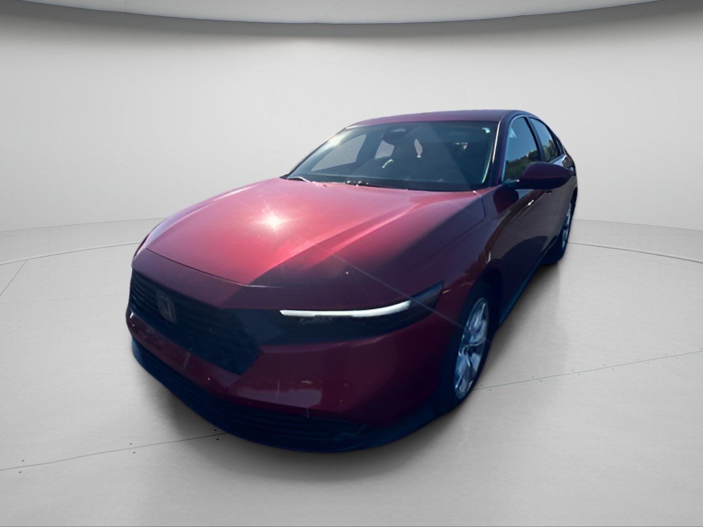 Certified Used 2024 Radiant Red Metallic Honda LX image 9