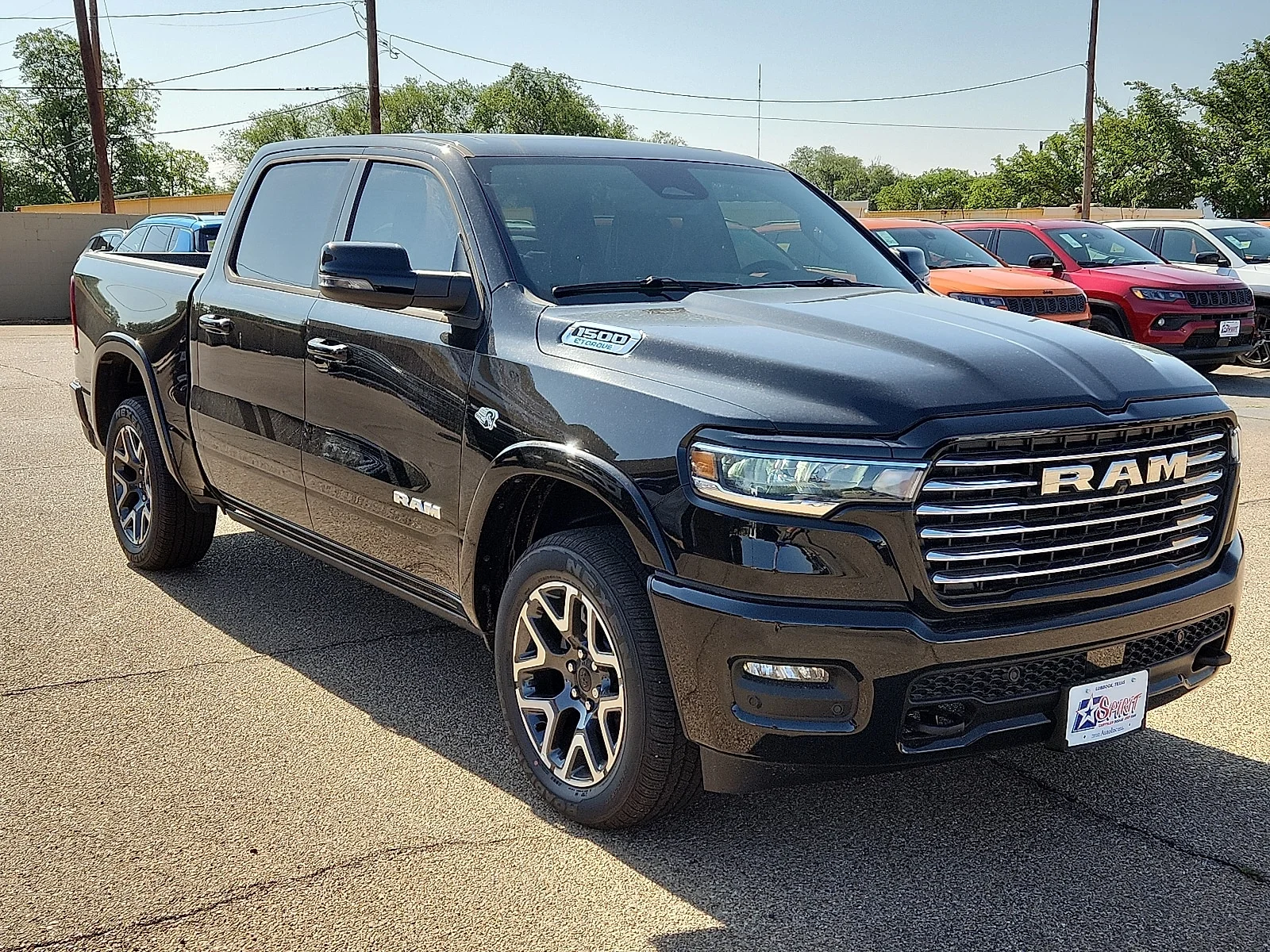 New 2026 Black Ram LARAMIE CREW CAB 4X4 5