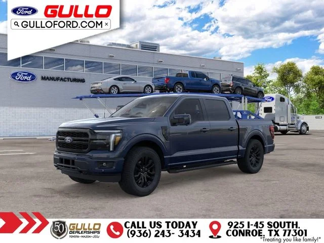 New 2026 Antimatter Blue Metallic Ford Lariat image 1