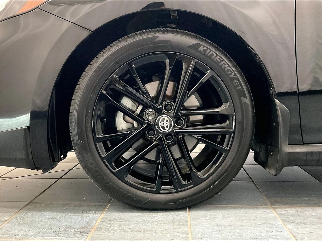 Used 2025 Midnight Black Metallic Toyota SE image 7
