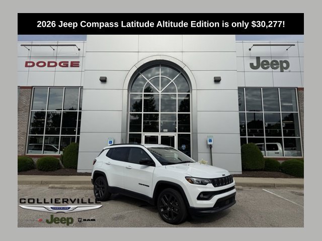 New 2026 Bright White Clear-Coat Exterior Paint Jeep Latitude image 1
